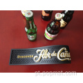 Acessórios para barra de cerveja de design personalizado tapete de bar
